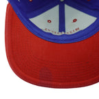 Vintage NCAA (Signature) - Mississippi Ole Miss Rebels Strapback Hat 1984 OSFA in blue and red
