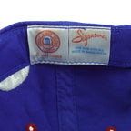 Vintage NCAA (Signature) - Mississippi Ole Miss Rebels Strapback Hat 1984 OSFA in blue and red