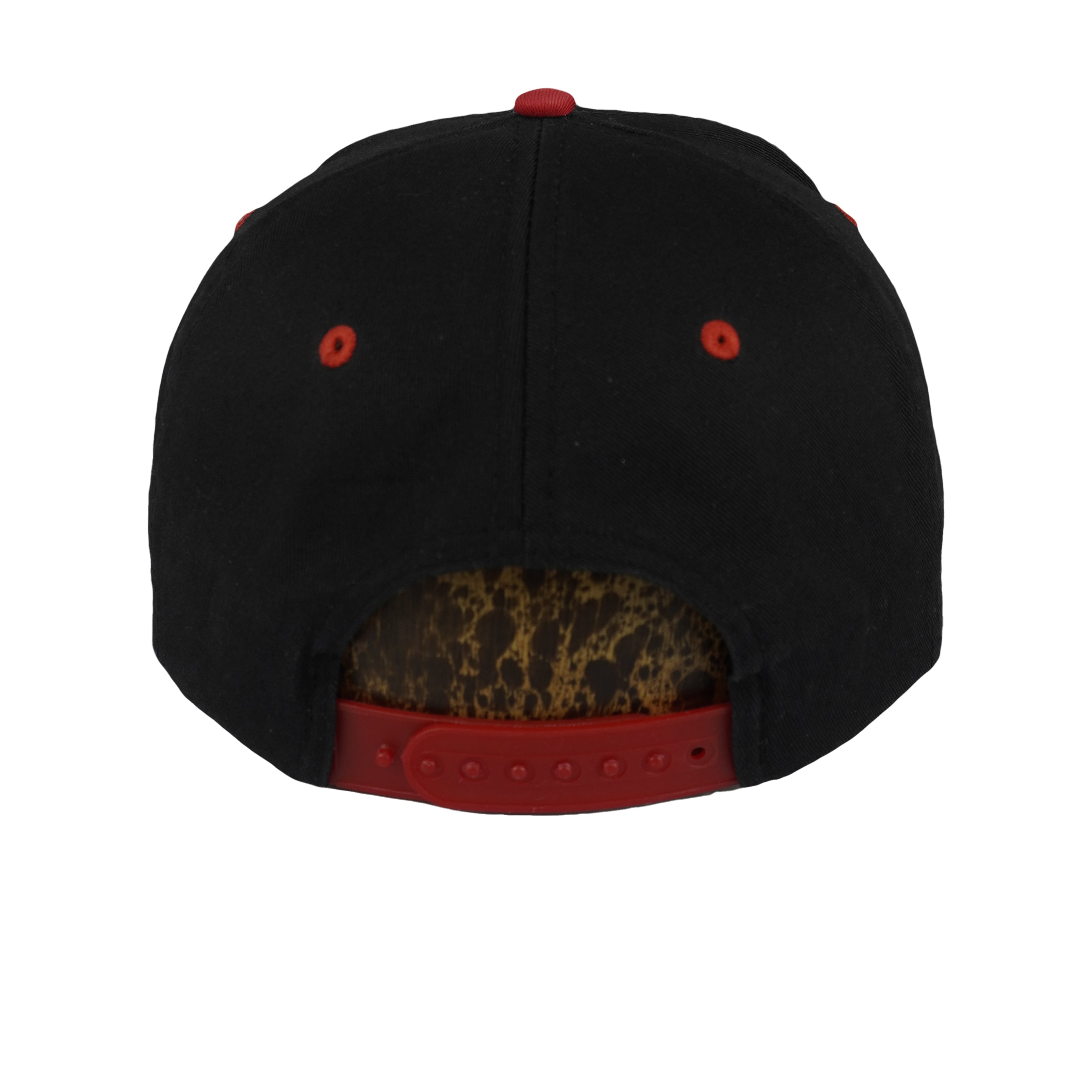 NBA - Black & Red Portland Blazers Snapback Hat 1990s OSFA Vintage Retro Baseball