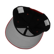 NBA - Black & Red Portland Blazers Snapback Hat 1990s OSFA Vintage Retro Baseball