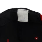 NBA - Black & Red Portland Blazers Snapback Hat 1990s OSFA Vintage Retro Baseball
