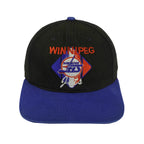 NHL (CCM) - Winnipeg Jets Snapback Hat 1990s OSFA Vintage Retro Hockey