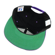 NBA (Logo 7) - Utah Jazz Embroidered Snapback Hat 1990s OSFA Vintage Retro Basketball