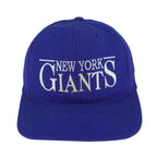 NFL (Annco) - New York Giants Embroidered Snapback Hat 1990s OSFA Vintage Retro Football