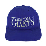 NFL (Annco) - New York Giants Embroidered Snapback Hat 1990s OSFA Vintage Retro Football