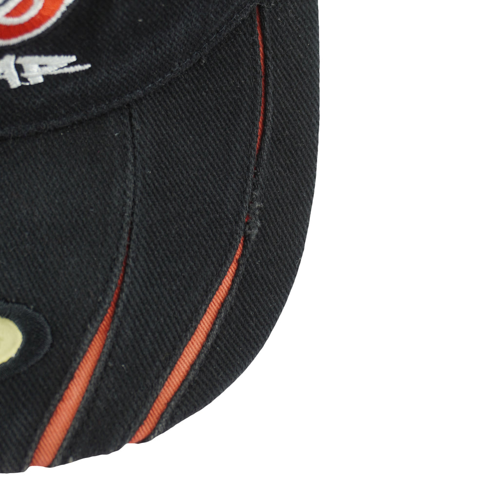 Vintage (No Fear) - Black Embroidered Adjustable Hat 1990s OSFA Vintage Retro