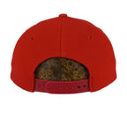 NHL (Twins) - Red Carolina Hurricanes Embroidered Snapback Hat 1990s OSFA Vintage Retro Hockey
