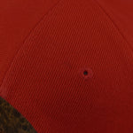 NHL (Twins) - Red Carolina Hurricanes Embroidered Snapback Hat 1990s OSFA Vintage Retro Hockey