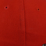 NHL (Twins) - Red Carolina Hurricanes Embroidered Snapback Hat 1990s OSFA Vintage Retro Hockey