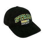 NHL (#1 Apparel) - Dallas Stars Spell-Out Strapback Hat 1990s OSFA Vintage Retro Hockey