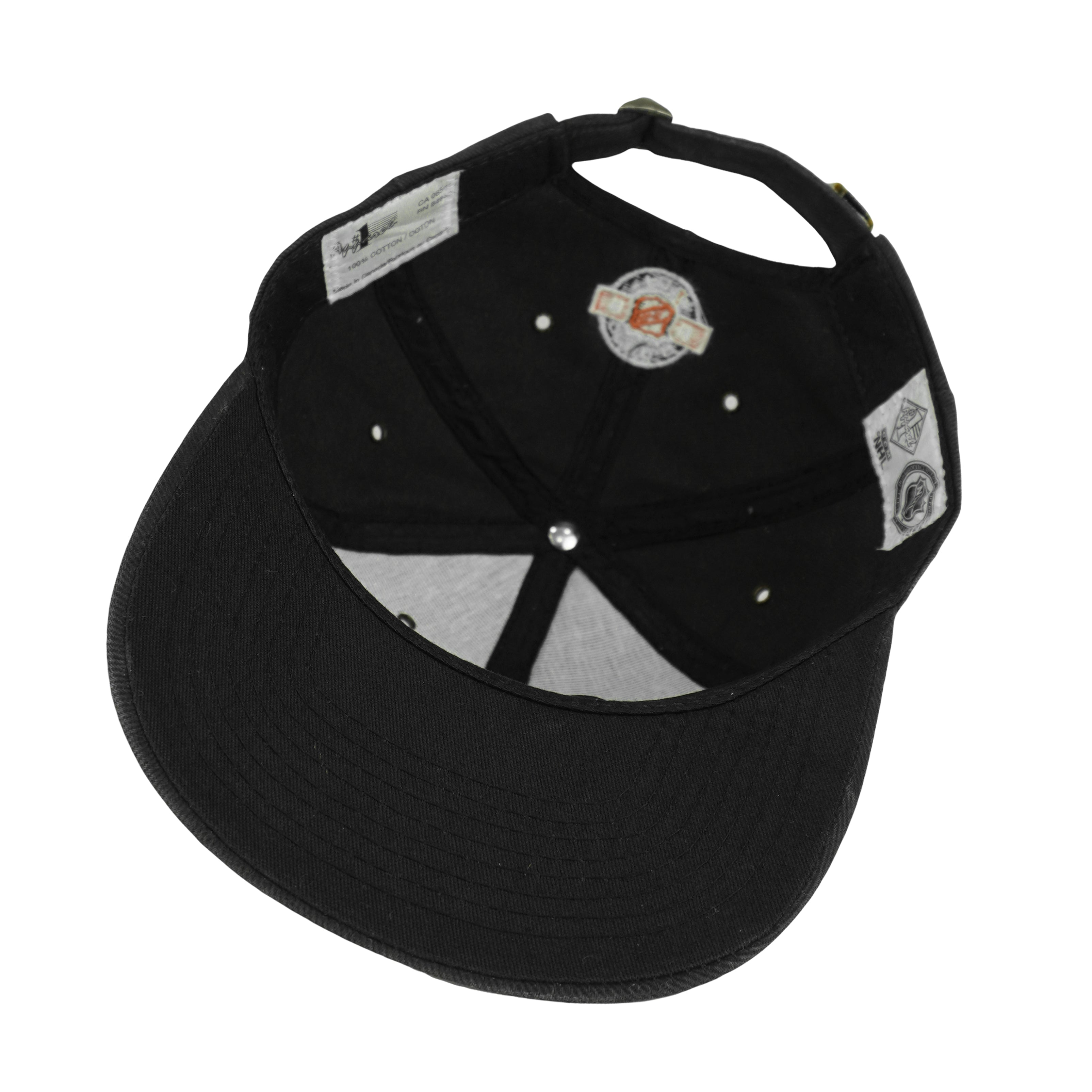 NHL (#1 Apparel) - Dallas Stars Spell-Out Strapback Hat 1990s OSFA Vintage Retro Hockey