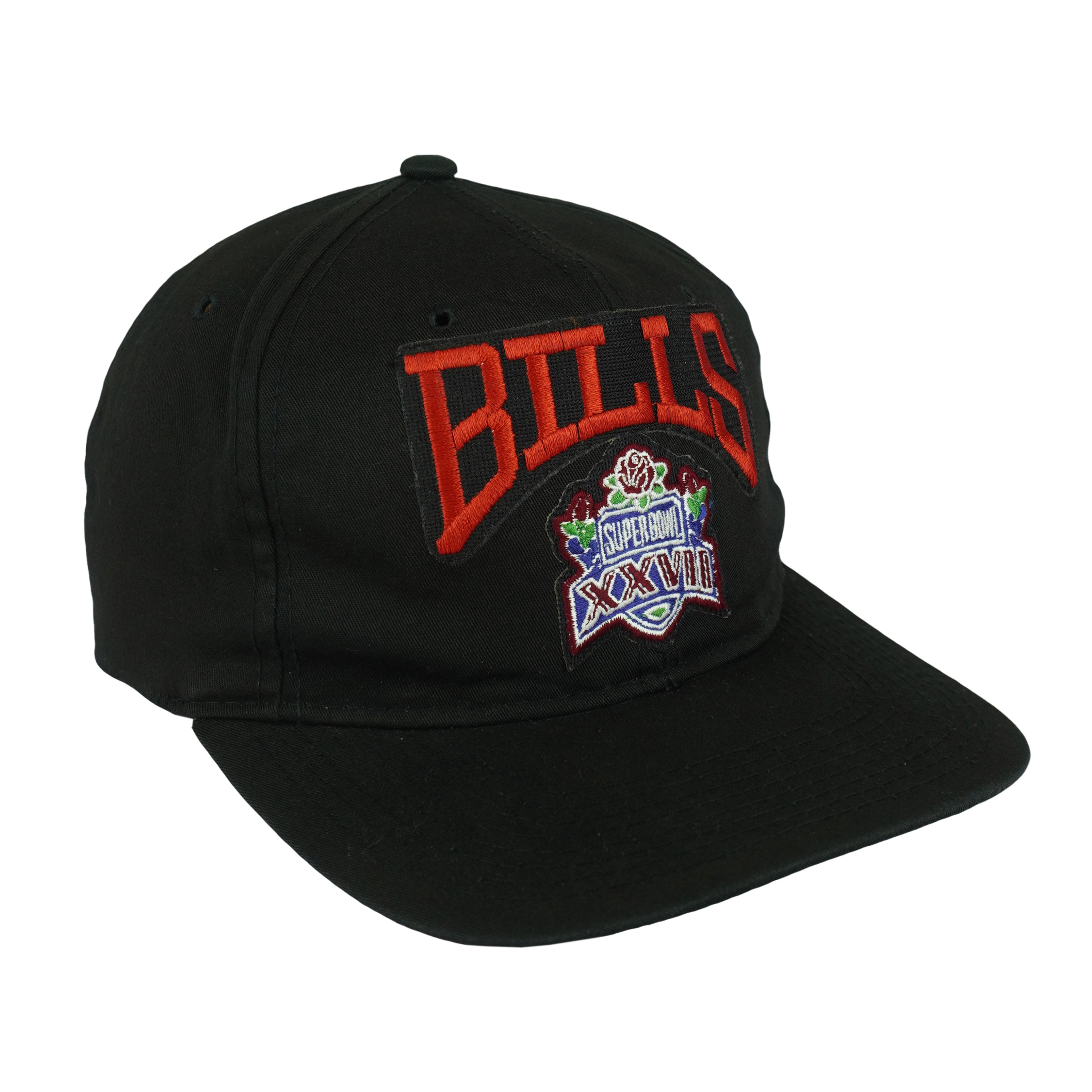 NFL (New Era) - Buffalo Bills Super Bowl Champions Snapback Hat 1990s OSFA Vintage Retro Football