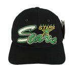 Starter (NHL) - Dallas Stars Spell-Out Deadstock Fitted Hat 1990s OSFA Vintage Retro Hockey