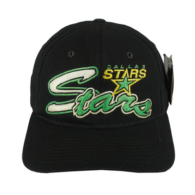 Starter (NHL) - Dallas Stars with Tags Flex Fit Hat 1990s OSFA