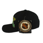 Starter (NHL) - Dallas Stars Spell-Out Deadstock Fitted Hat 1990s OSFA Vintage Retro Hockey