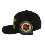 Starter (NHL) - Dallas Stars Spell-Out Deadstock Fitted Hat 1990s OSFA Vintage Retro Hockey