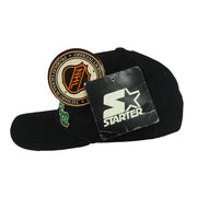 Starter (NHL) - Dallas Stars Spell-Out Deadstock Fitted Hat 1990s OSFA Vintage Retro Hockey