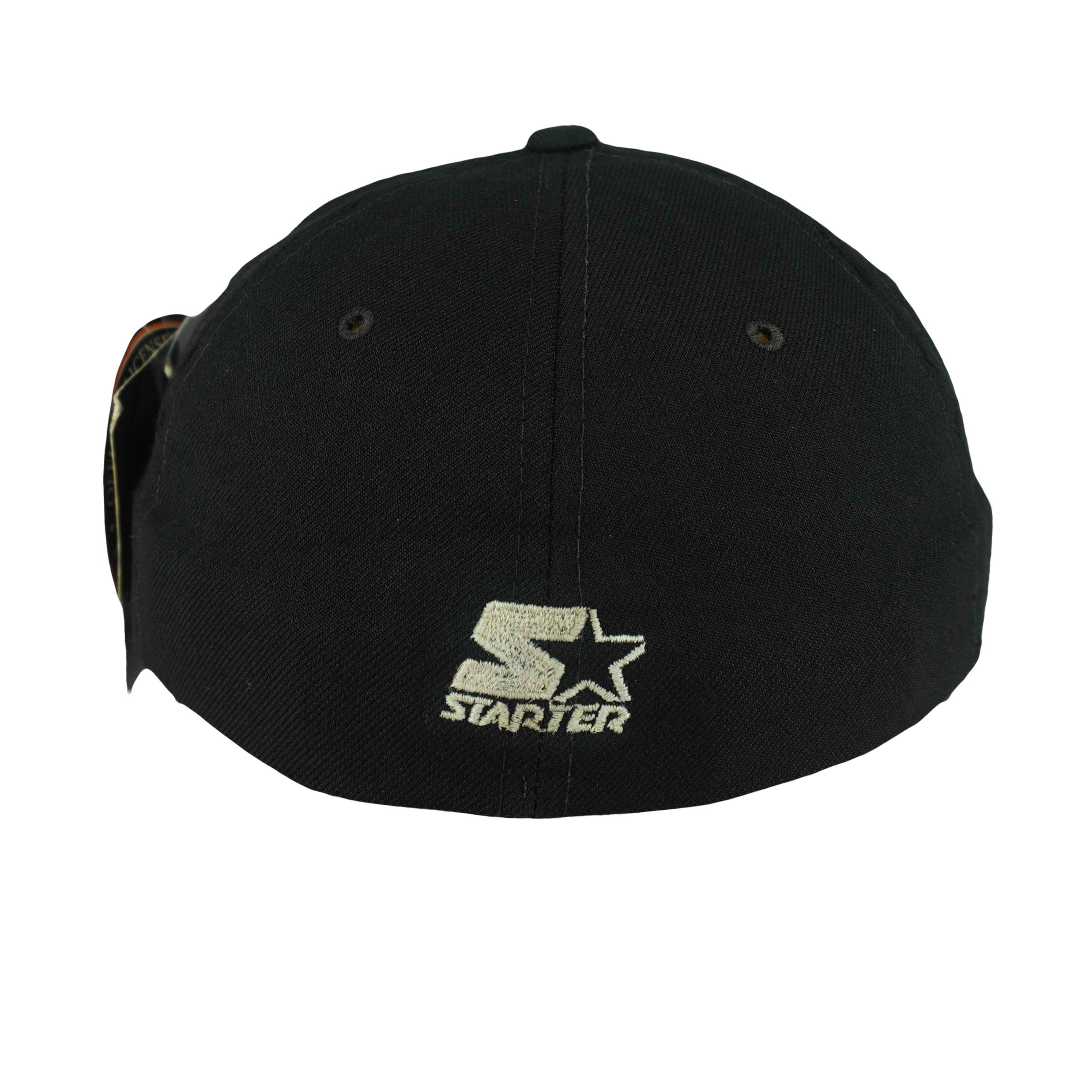 Starter (NHL) - Dallas Stars Spell-Out Deadstock Fitted Hat 1990s OSFA Vintage Retro Hockey
