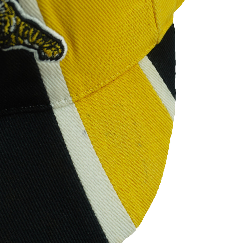 Reebok (CFL) - Hamilton Tiger-Cats Big Logo Strapback Hat 1990s OSFA Vintage Retro Football