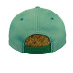 Adidas - Green Big spell-Out Snapback Hat 1990s OSFA Vintage Retro