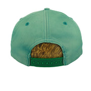 Adidas - Green Big spell-Out Snapback Hat 1990s OSFA Vintage Retro