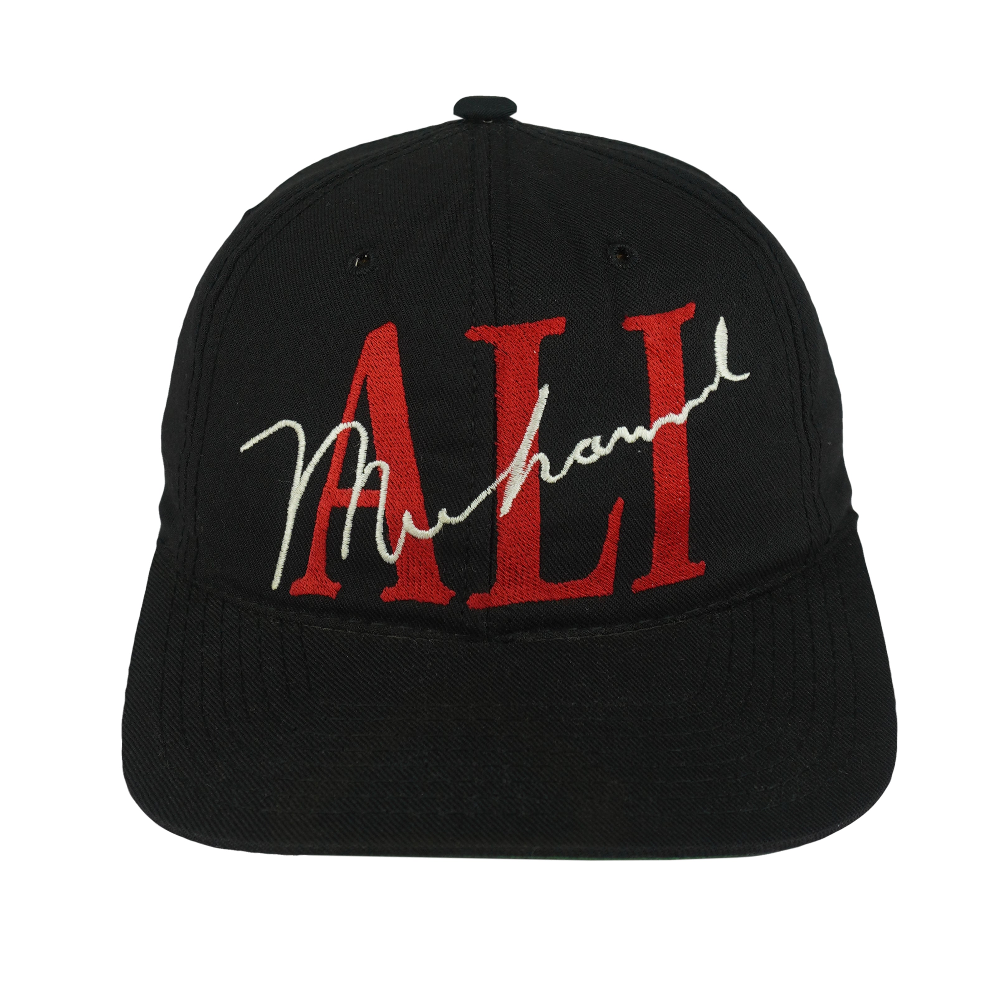 Vintage (Nutmeg) - Muhammad Ali Embroidered Snapback Hat 1990s OSFA Vintage Retro