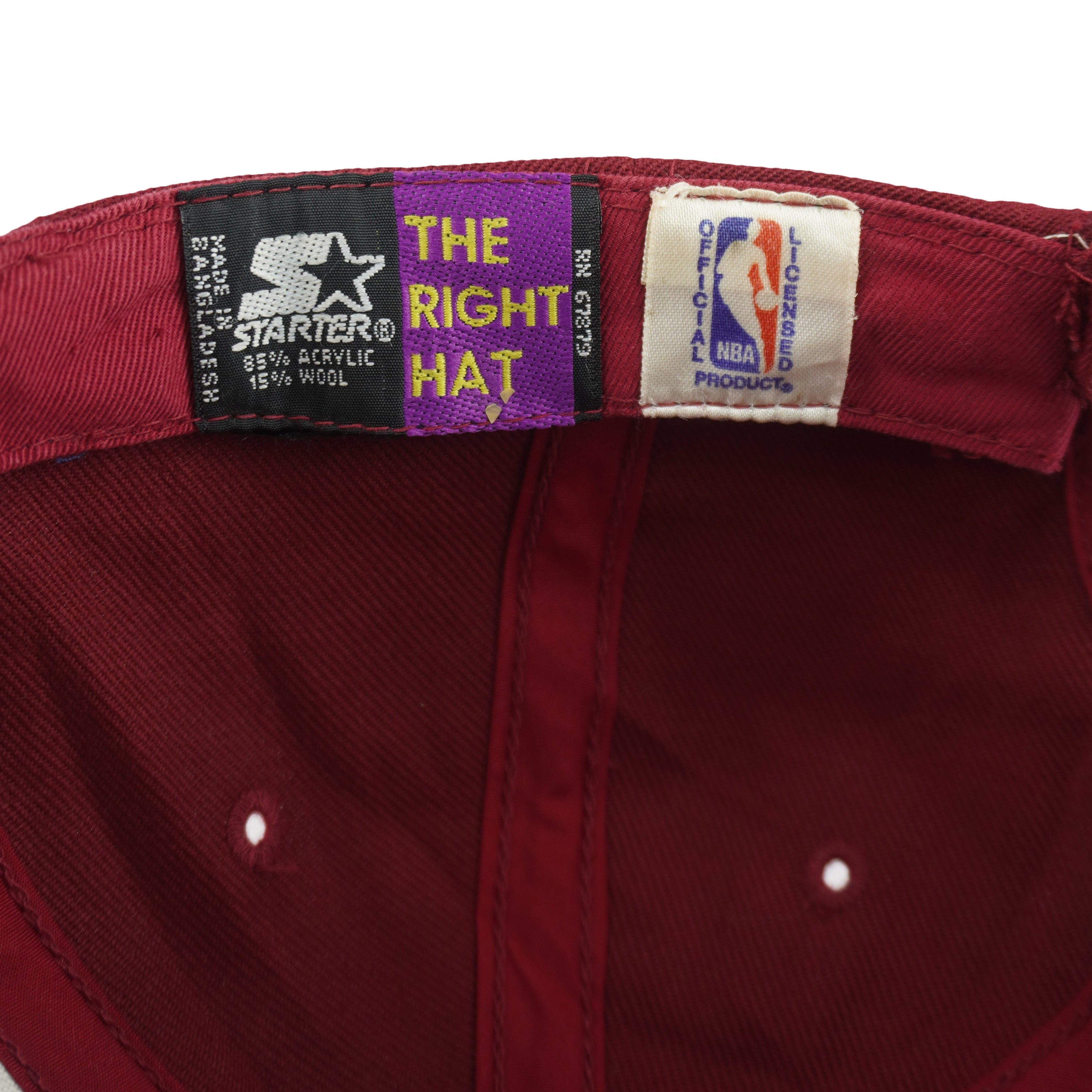 Vintage Starter (NBA) - Seattle SuperSonics Embroidered Strapback Hat 1990s OSFA