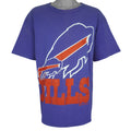 NFL (The Game) - Buffalo Bills Big Logo T-Shirt 1993 X-Large Vintage Retro Football