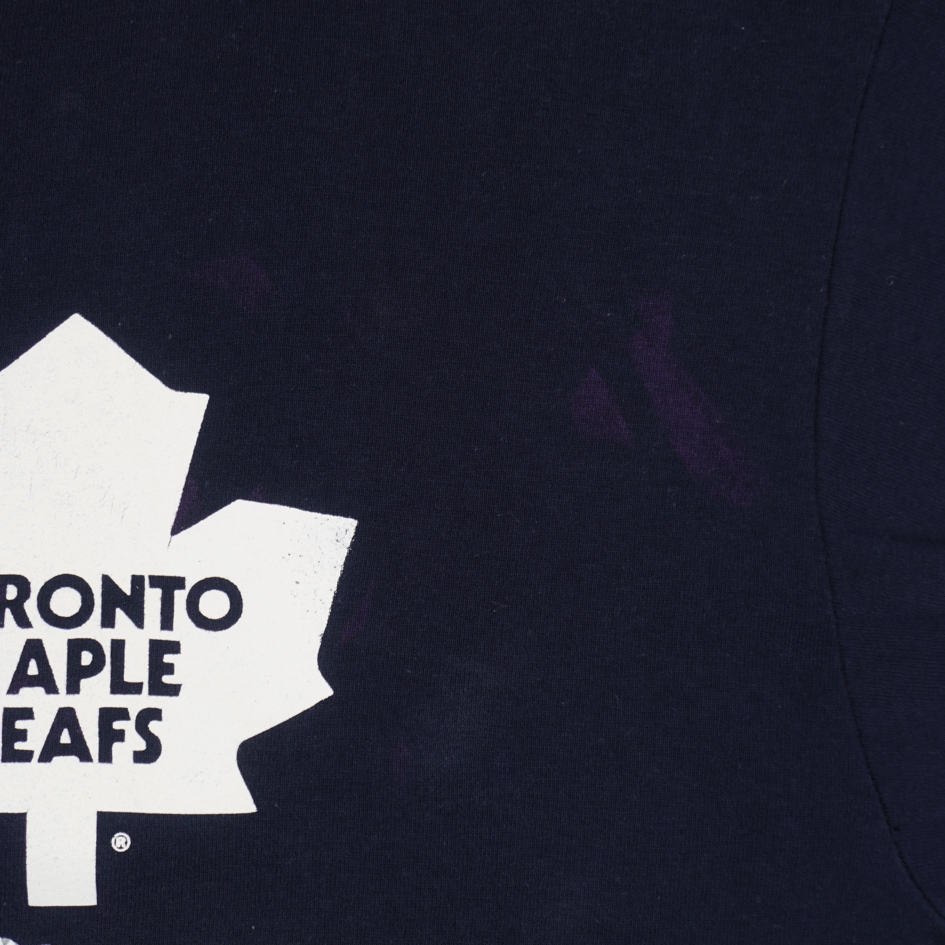 NHL (My Favourite Team) - Toronto Maple Leafs Go Leafs Go! T-Shirt 1990s Medium Vintage Retro Hockey
