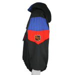 Starter (NHL) - New York Jets Hooded Puffer Jacket 1990s Large Vintage Retro Hockey