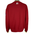 Starter (NFL) - Washington Redskins Embroidered Crew Neck Sweatshirt 1990s Large Vintage Retro Football