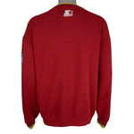 Starter (NFL) - Washington Redskins Embroidered Crew Neck Sweatshirt 1990s Large Vintage Retro Football
