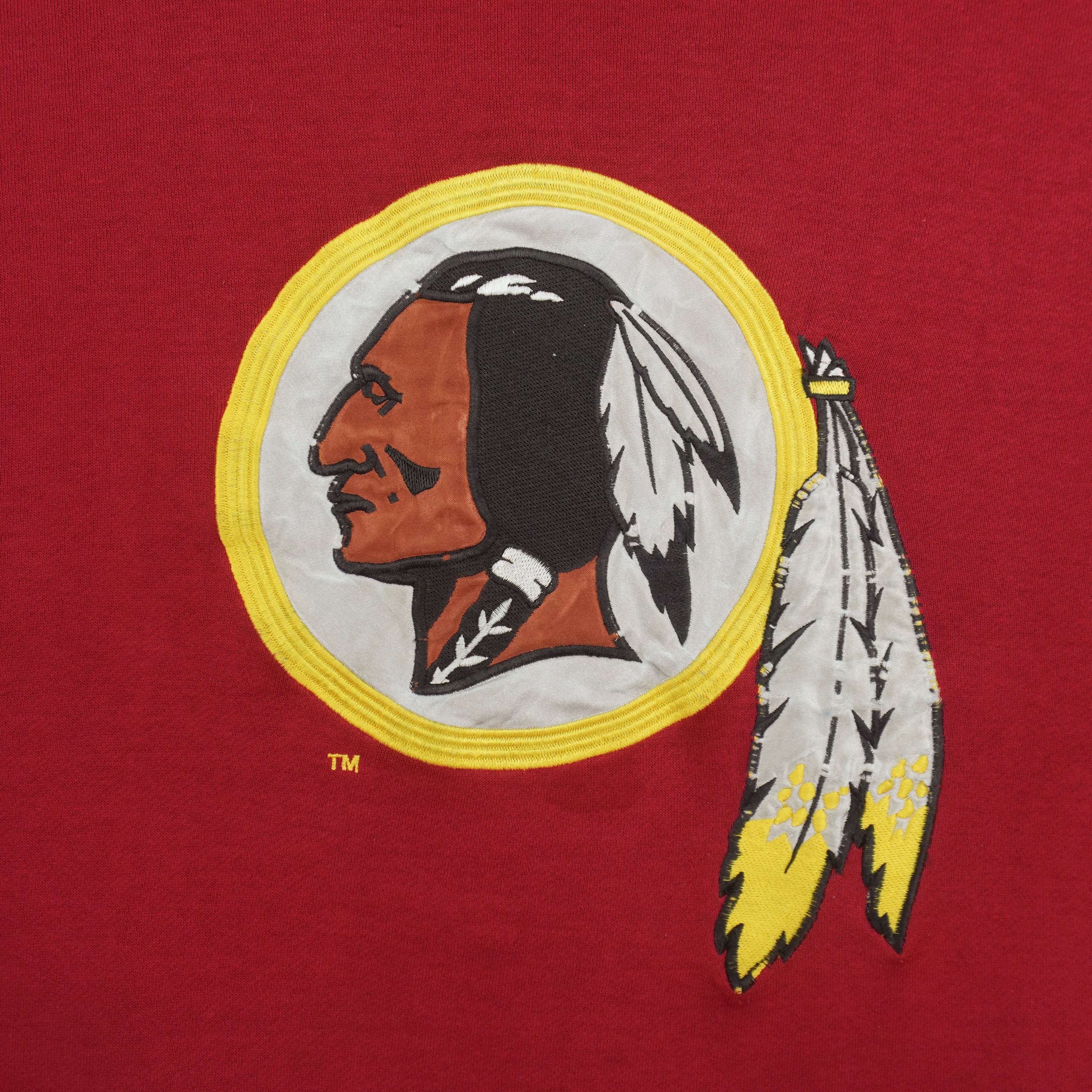 Starter (NFL) - Washington Redskins Embroidered Crew Neck Sweatshirt 1990s Large Vintage Retro Football