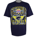 Vintage NFL (All Sport) - San Diego Chargers Super Bowl XXIX Single Stitch T-Shirt 1995 Large in blue