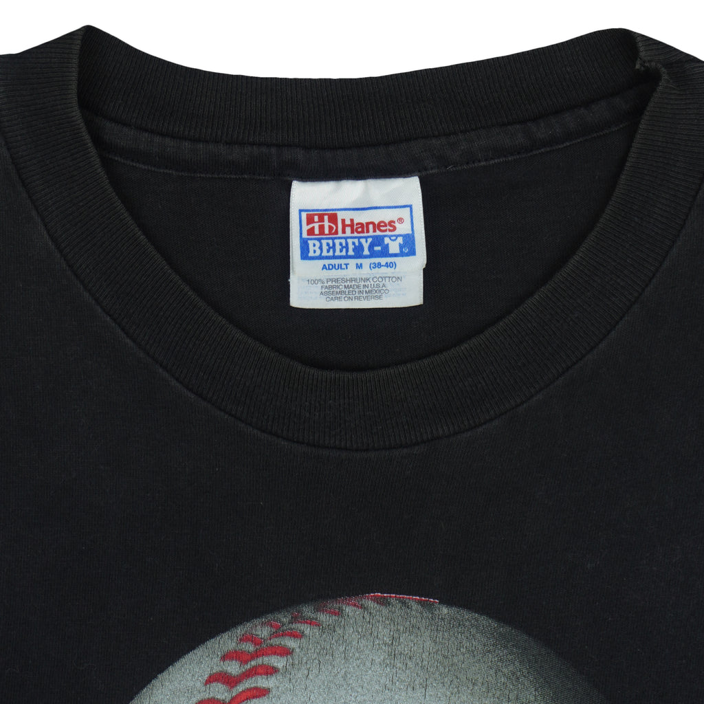 MLB (Hanes) - Pittsburgh Pirates Single Stitch T-Shirt 1995 Medium Vintage Retro Baseball