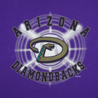 MLB (Dynasty) - Arizona Diamondbacks Baseball T-Shirt 2002 Large Vintage Retro Baseball