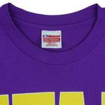 NBA (Hanes) - Utah Jazz Big Spell-Out T-Shirt 1990s XX-Large Vintage Retro Basketball