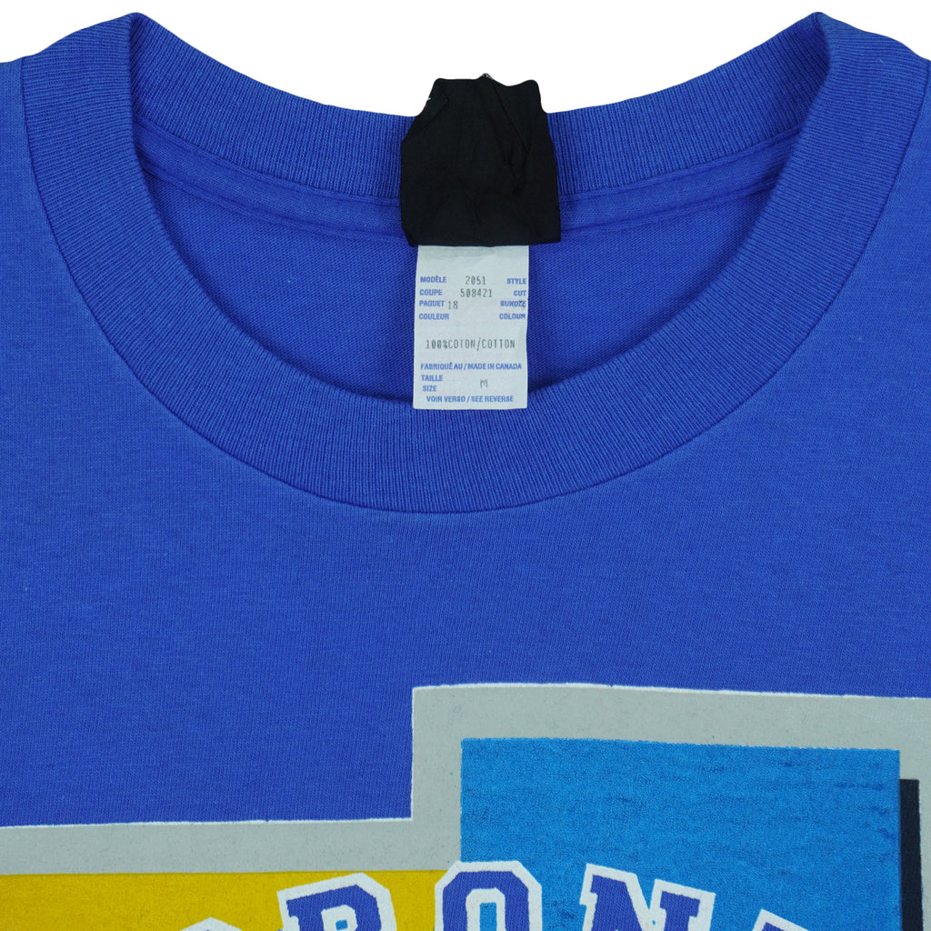 MLB (Sportacus) - Toronto Blue Jays Single Stitch T-Shirt 1993 Medium Vintage Retro Baseball