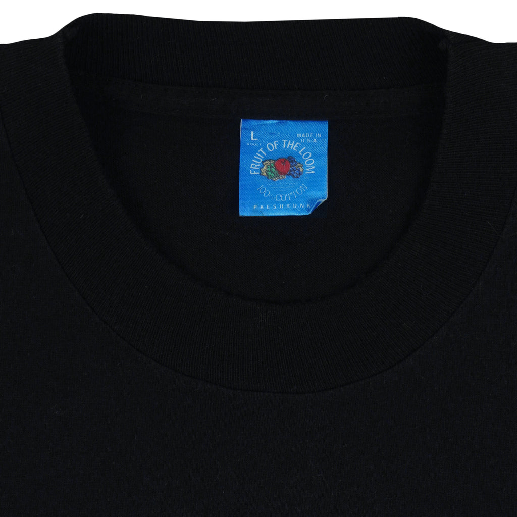 MLB (Fruit Of The Loom) - Indianapolis Indians T-Shirt 1995 Large Vintage Retro Baseball