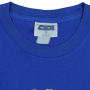 NHL (CSA) - St. Louis Blues Big Spell-Out T-Shirt 1990s Large Vintage Retro Hockey