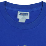 NHL (CSA) - St. Louis Blues Big Spell-Out T-Shirt 1990s Large Vintage Retro Hockey