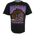 NBA (Waves) - Toronto Raptors Basketball T-Shirt 1995 Medium