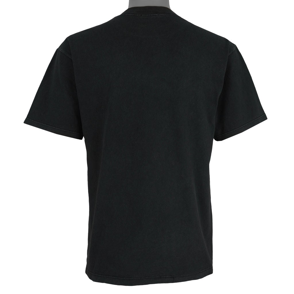 NBA (Waves)- Toronto Raptors Basketball T-Shirt 1995 Medium Vintage Retro Basketball