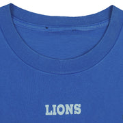 NFL - Detroit Lions Helmet T-Shirt 1990s X-Large Vintage Retro Football
