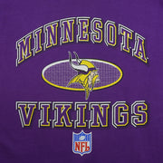 NFL (Logo Athletic) - Minnesota Vikings T-Shirt 1990s Large Vintage Retro Football