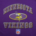 NFL (Logo Athletic) - Minnesota Vikings T-Shirt 1990s Large Vintage Retro Football