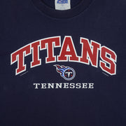 NFL (CSA) - Blue Tennessee Titans Football T-Shirt 2000 Large Vintage Retro Football