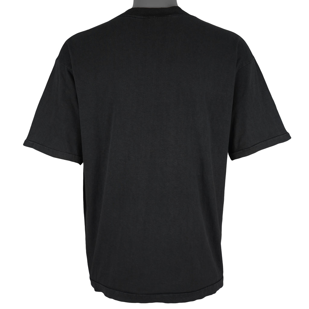 NHL (My Favourite Team) - Ottawa Senators Single Stitch T-Shirt 1990s Large Vintage Retro Hockey