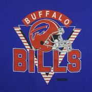 NFL (Trench) - Buffalo Bills Helmet Single Stitch T-Shirt 1990s X-Large Vintage Retro Football