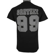 NHL (Trench) - Los Angeles Kings Wayne Gretzky #99 T-Shirt 1988 Large Vintage Retro Hockey